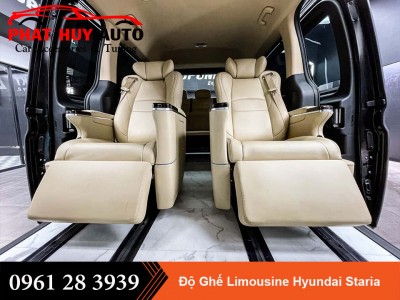 Độ Ghế Limousine Cho Xe Hyundai Staria
