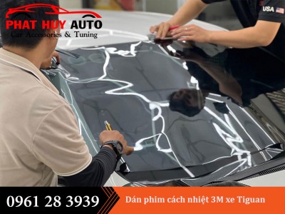 Dán phim cách nhiệt 3M cho Volkswagen Tiguan
