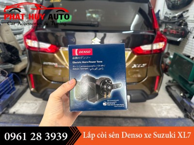 Lắp còi sên Denso xe Suzuki XL7