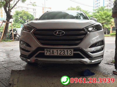Ốp cản trước xe Hyundai Tucson 2018