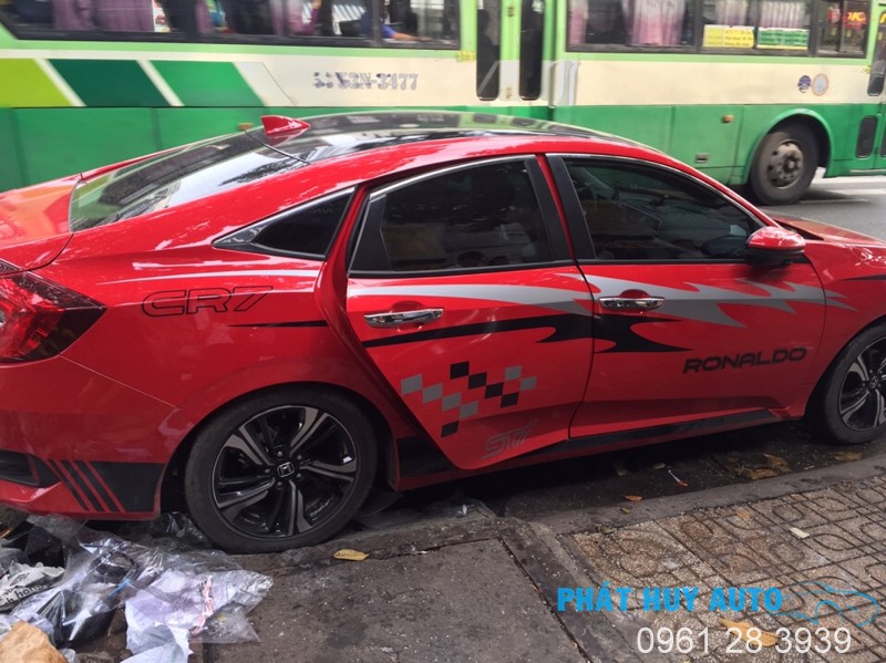 Dán tem xe Honda Civic
