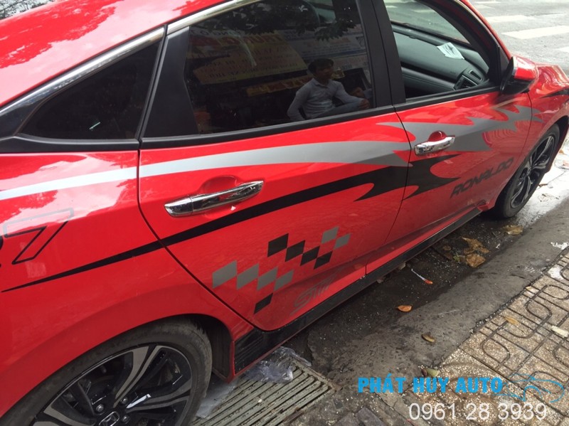 Dán tem xe Honda Civic